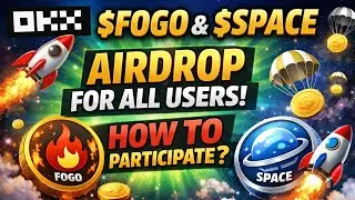 Аирдроп OKX FOGO & SPACE || Как принять участие и выполнить задания? || Пошаговое руководство от ...