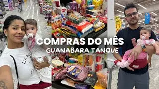 COMPRAS DO MÊS NO NOVO GUANABARA TANQUE RJ | QUE MERCADO GIGANTE!