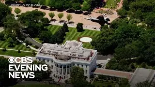 Jet conducts fly over White House for Polish president's visit