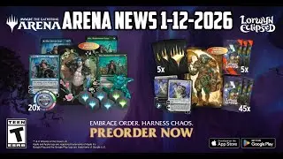 Magic the Gathering Arena News 1/12/2026