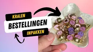 Kralen Bestellingen Inpakken *Kijkje Achter de Schermen van een Kralenwebshop* #12