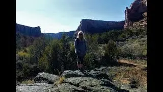 Hiking in the Colorado National Monument: Ute Canyon to Fallen Rock from the Wildwood Trailhead