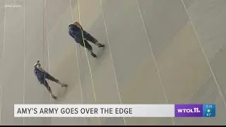 Amy's Army goes 'Over the Edge'