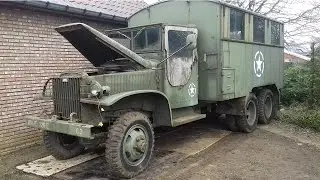 gmc cckw 353 workshop first start and drive