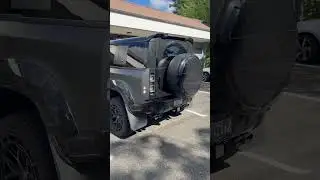 2024 Landrover Urban Defender V8 Carpathian Edition with Milltek non-resonated exhaust.