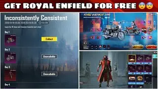 BGMI ROYAL ENFIELD SPIN | BGMI ROYAL ENFIELD FREE EVENT | BGMI ROYAL ENFIELD CRATE OPENING 