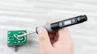 SEQURE SQ-D60 Type-C Electric soldering iron unboxing and test