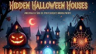 🕸 Hidden HALLOWEEN HOUSES of Underrated Side of DYKER HEIGHTS Brooklyn NYC LIVE 2025 👻🎃🕸