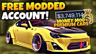 Hashiriya Drifter Modded Account (Money Mod, No Ads, Premium Cars)