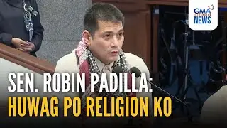 Sen. Padilla, nilinaw na hindi siya nag-middle finger habang inaawit... | GMA Integrated News