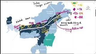 North Eastern India Environment for UPSC. Assam and Manipur learn easily with mnemonics.