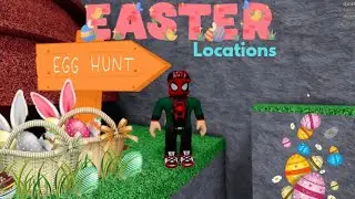 Flee the facility | EASTER EGGHUNT LOCATIONS | #video #egghunt #roblox #fleethefacility #youtube