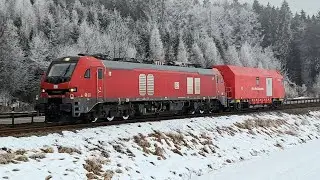Nach Entgleisung - DB Cargo Eurodual mit Notfalltechnik Hilfszug, SmartRail BR215 mit Leergarnitur 