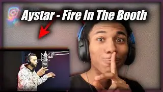 AMERICAN REACTS TO UK LIVERPOOL RAPPER! | Aystar - Fire In The Booth