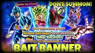 Баннер-приманка для призыва в режиме Super Selection Step в Dragon Ball Super!!