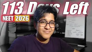 113 Days Left for NEET 2026 : Burnout hora 🥀 | MAYUKH | #neet 