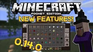 Minecraft PE 0.14.0 CONFIRMED NEW FEATURES! (Pocket Edition)