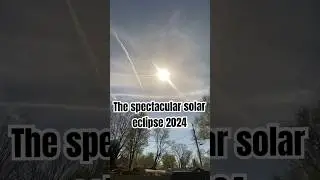 (Indiana  solar Total eclipse event 2024) #solareclipse #stars  #Indiana #solarevent