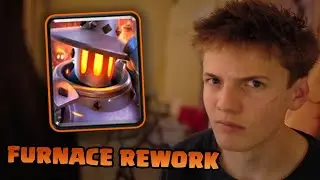 The NEW Furnace in Clash Royale 🔥 (Card Rework)