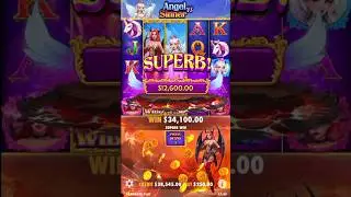 Angel vs sinner slots stake #jackpot #slots #bigwin