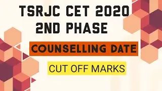 TSRJC SECOND PHASE COUNSELLING DATE