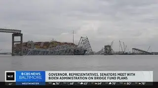 Maryland leaders meet with U.S. Congress over Key Bridge funding