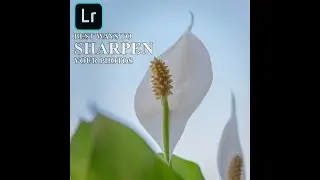 How to: SHARPEN Photos in Lightroom