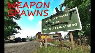 WEAPON SPAWNS IN WOODHAVEN | Miscreated