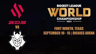 BDS против G2 Stride | Первый день плей-офф | Чемпионат мира Rocket League 2024