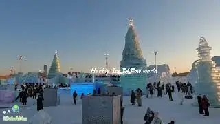 ฮาร์บิน Ice & Snow World [10] สิ่งก่อสร้างจากน้ำแข็ง สวยงาม #RDเที่ยวไปเรื่อย 