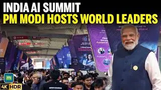 India AI Summit: PM Modi Hosts World Leaders at Bharat Mandapam AI Summit