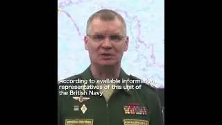 Russia: British Navy, which trained Ukrainians, took part in NordStream gas pipeline blasts
