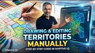 Drawing and Editing Territories Manually | Step-by-Step Guide in Maptive IQ