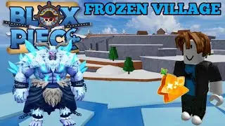 Completing QUEST In FORZEN VILLAGE Using Lighting Fruit in Bloxfruit | ROBLOX
