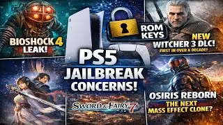 Опасения по поводу джейлбрейка PS5 РАСПРОСТРАНЯЮТСЯ 🚨 | Утечка информации о Bioshock 4, DLC для W...