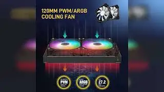 Review: DARKROCK D240 CPU Liquid Cooler with 240 mm Radiator, Addressable RGB Lights, Pure Cop...