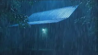 🌙⚡🌧️ Rain Sounds for Sleeping 💧 Calm Night Rain & Thunder ⚡ Fast Sleep & Deep Relaxation 😴