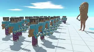 Optimus Prime vs. Bold Billy Army | Animal Revolt Battle Simulator