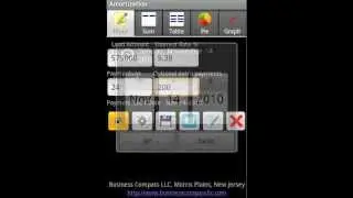 Amazing Amortization Android App Video
