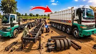 New Truck Remaking | How Six to Ten Wheels Truck Convert | Improving Chassis Length