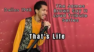 James Brown - That's Life (Dallas 1968 Tribute) #jamesbrown