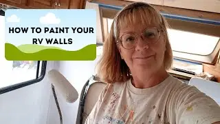 How to Paint your RV Camper Walls