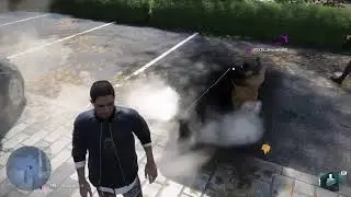Watch Dogs  Legion - The invisible car - glitch