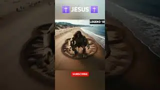Jesus in beach ✝️☦️ #jesuschrist #amen #jesus