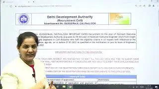 Delhi Development Authority I Job Update Assistant Executive Engineer (Civil) I Priyanka Sharma