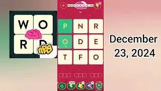 WordBrain Holiday Event December 23, 2024 - All Parts Answers