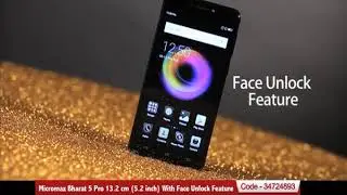 Micromax Bharat 5 Pro 13.2 cm (5.2 inch) With Face Unlock Feature