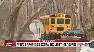 Winston-Salem/Forsyth County Schools promises extra security measures after fatal stabbing