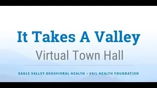 It Takes A Valley Virtual Town Hall | Oct. 22, 2020