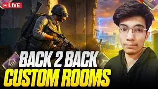 BGMI LIVE CUSTOM ROOM | FREE RP AND UC GIVEAWAY EVERY MATCH | #bgmilivecustomroom